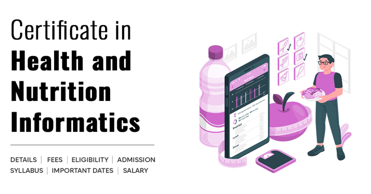 Medical Informatics Certification Certificate in Health and Nutrition Informatics Detail, Exams ...