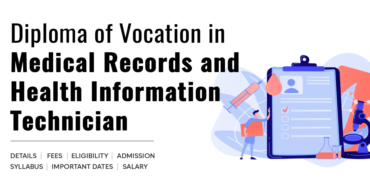 Diploma of Vocation (DVoc) in Medical Records and Health Information ...