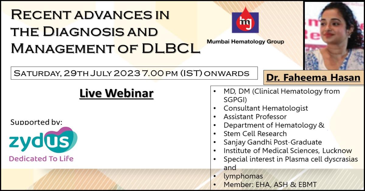 Recent advances in the Diagnosis and Management of DLBCL