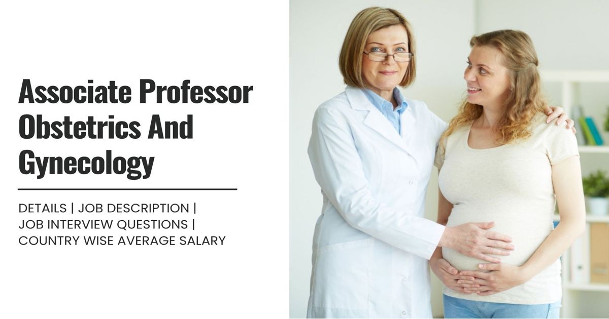 Associate Professor Obstetrics And Gynecology Definition,Roles,Job ...