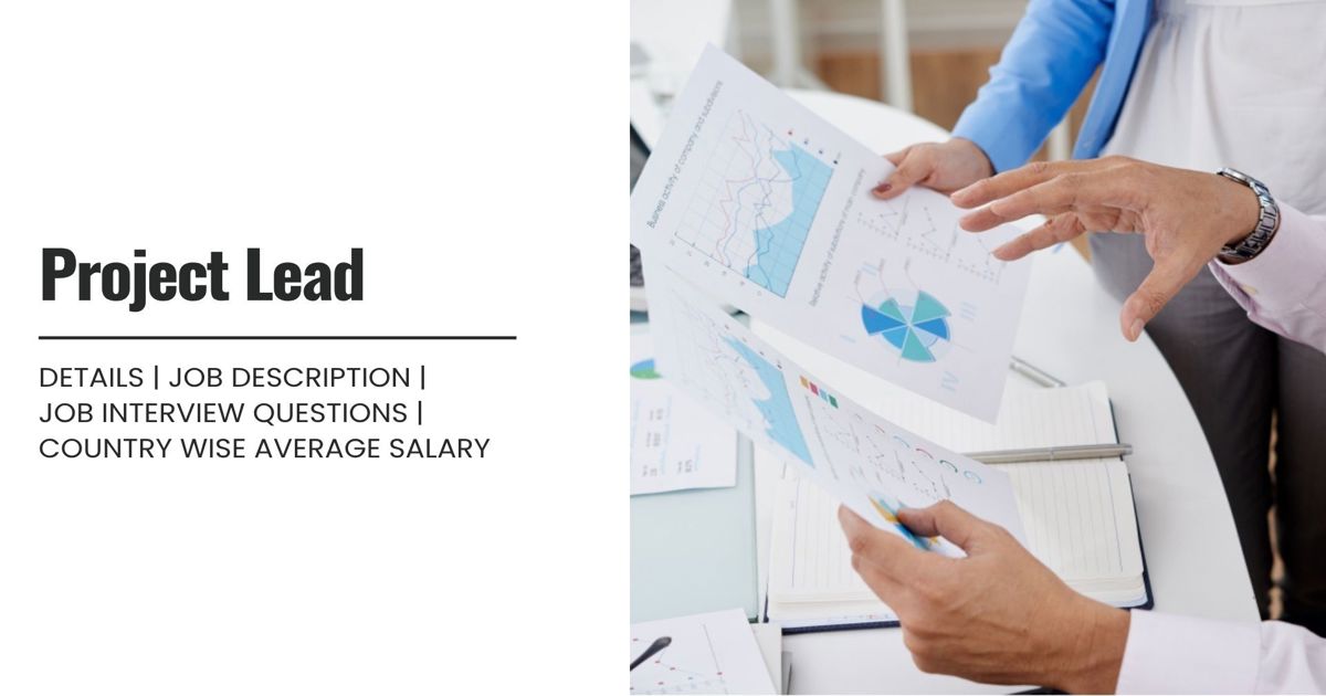 Project Lead Definition,Roles,Job Details, Skills,Qualification,Related ...