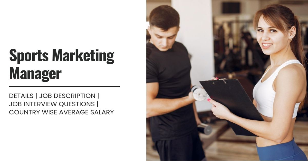 Sports Marketing Manager Definition,Roles,Job Details, Skills ...