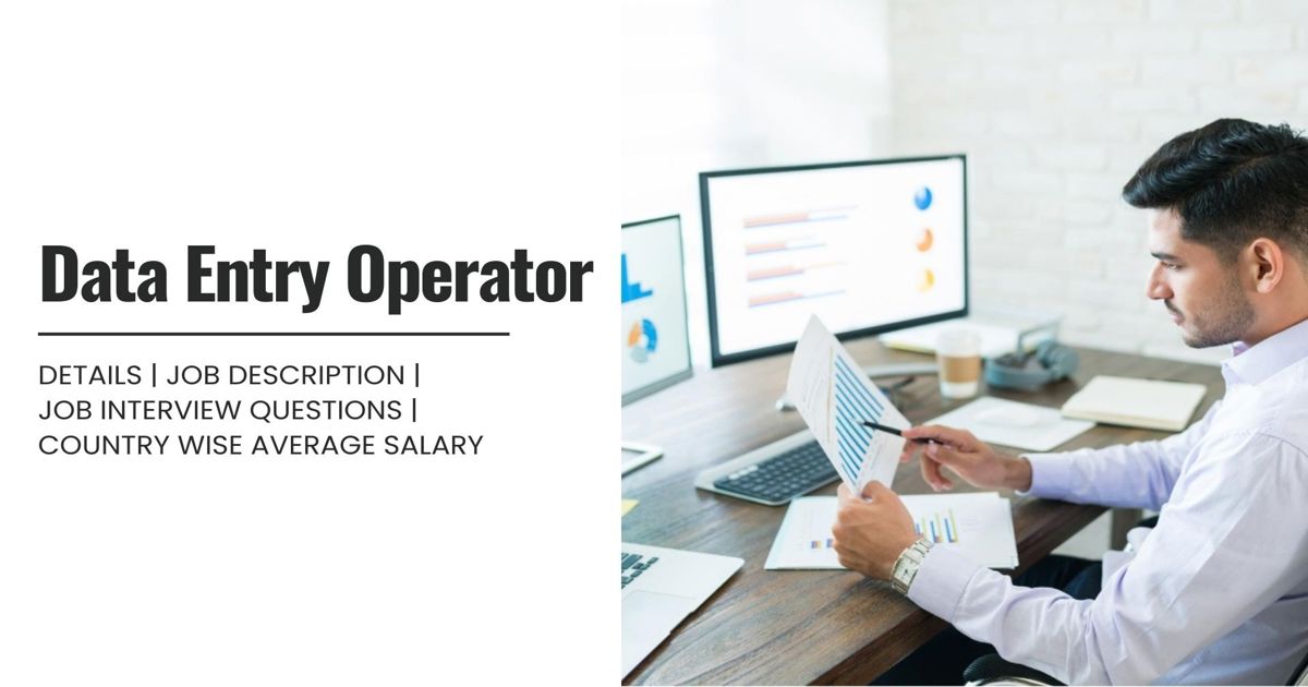 Data Entry Operator Definition,Roles,Job Details, Skills,Qualification ...