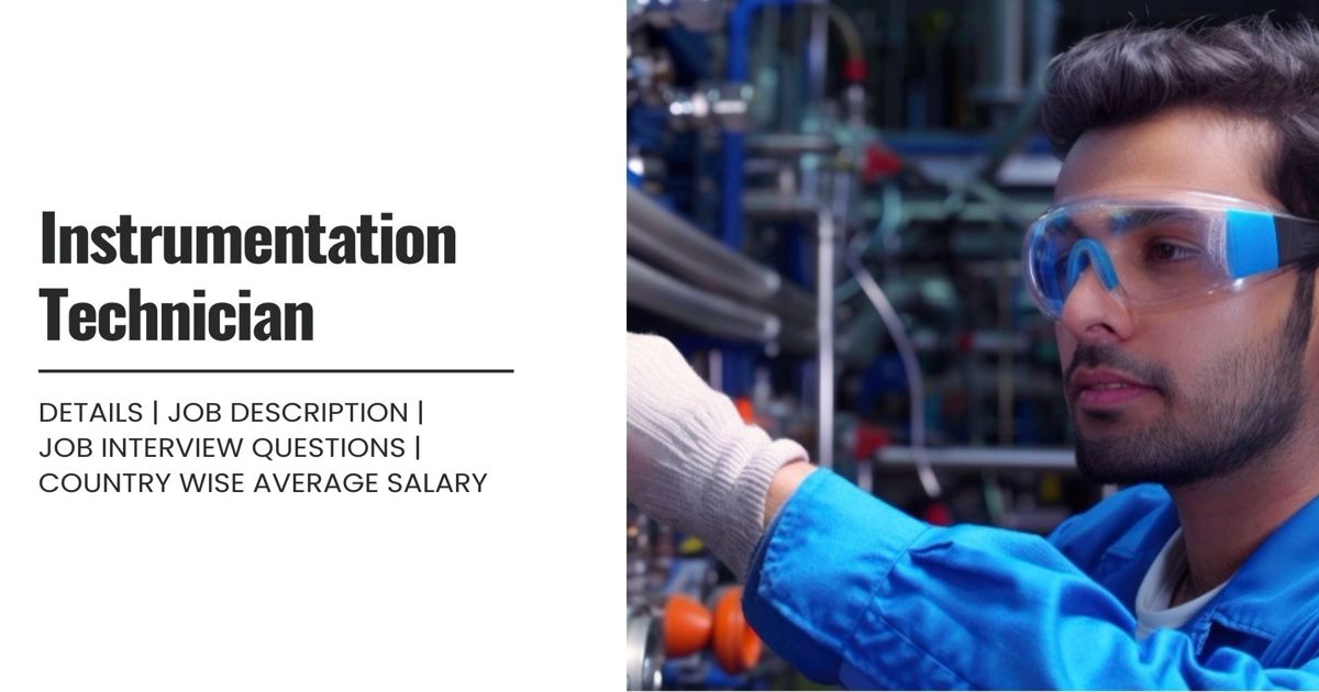 Instrument Engineering Jobs Instrumentation Technician Definition,Roles,Job Details, Skills ...