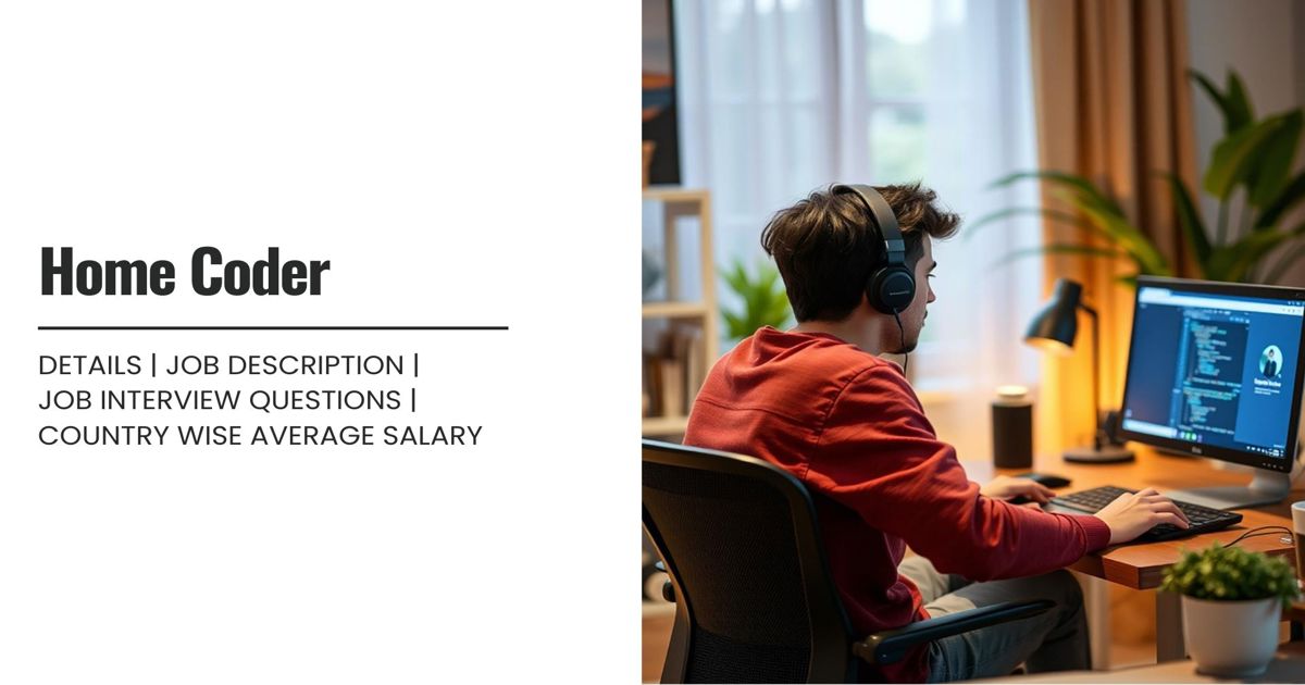 Home Coder Definition,Roles,Job Details, Skills,Qualification,Related jobs