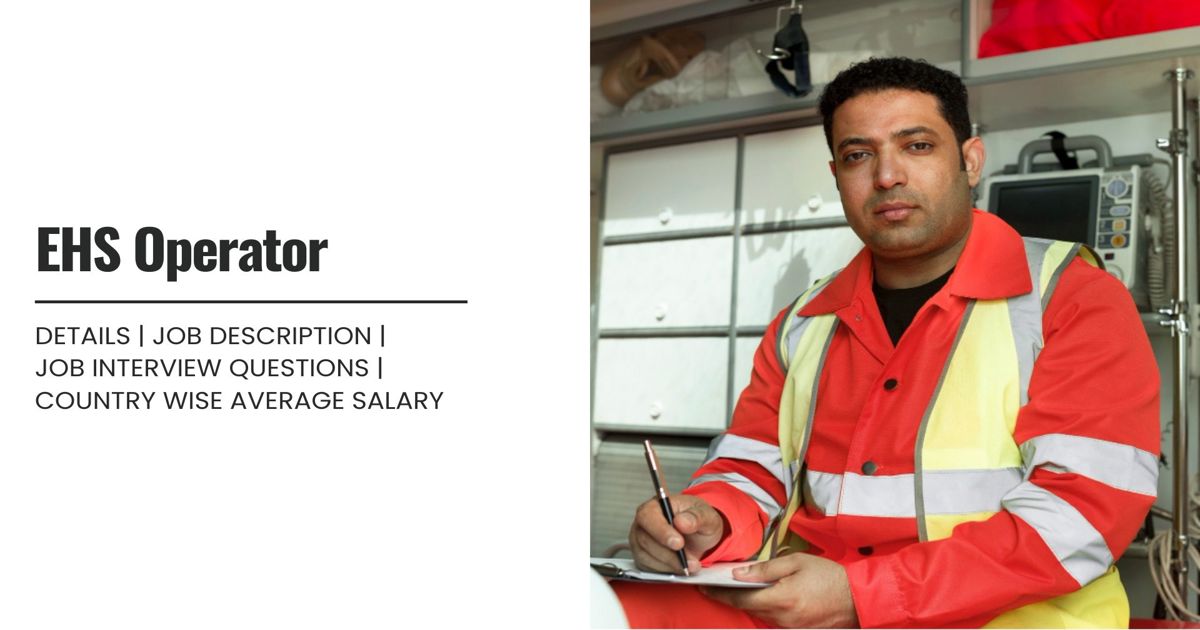 Ohd Operators EHS Operator Definition,Roles,Job Details, Skills,Qualification,Related ...